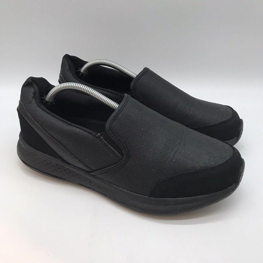 Tredsafe Sara II Slip & Oil Resistant Shoes Women's 9 Black Food Service Slip-On